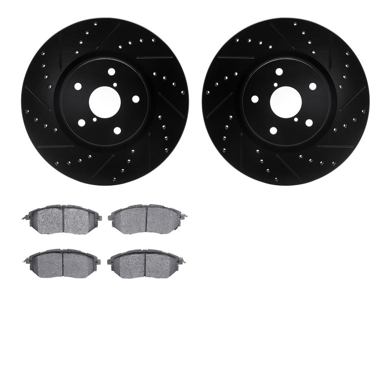 Dynamite Friction 8502-13040 Disc Brake Kit - Front