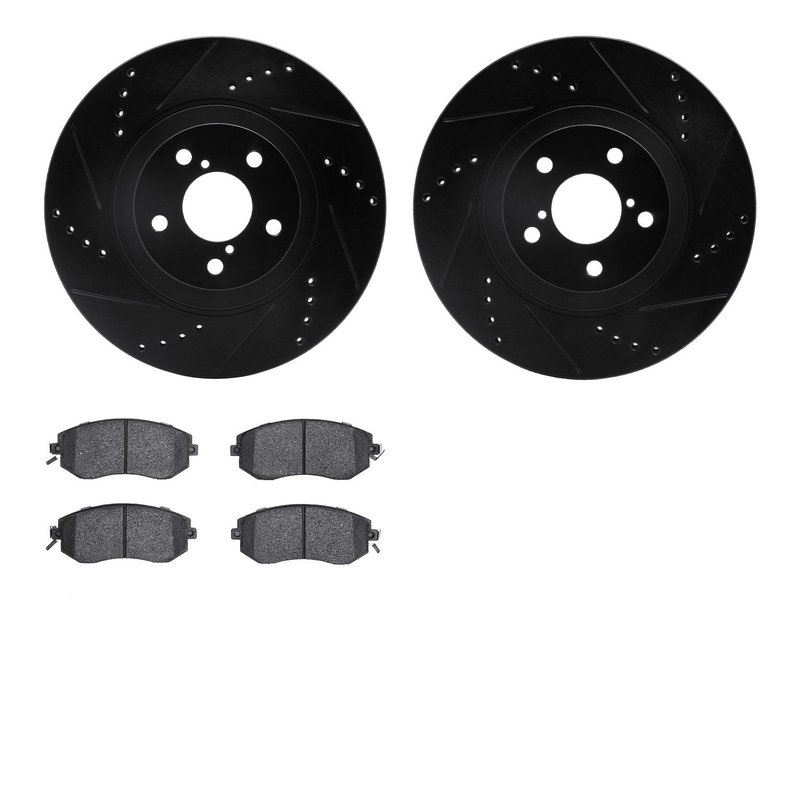 Dynamite Friction 8502-13051 Disc Brake Kit - Front