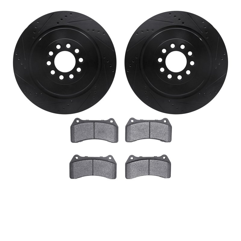 Dynamite Friction 8502-20016 Disc Brake Kit - Front