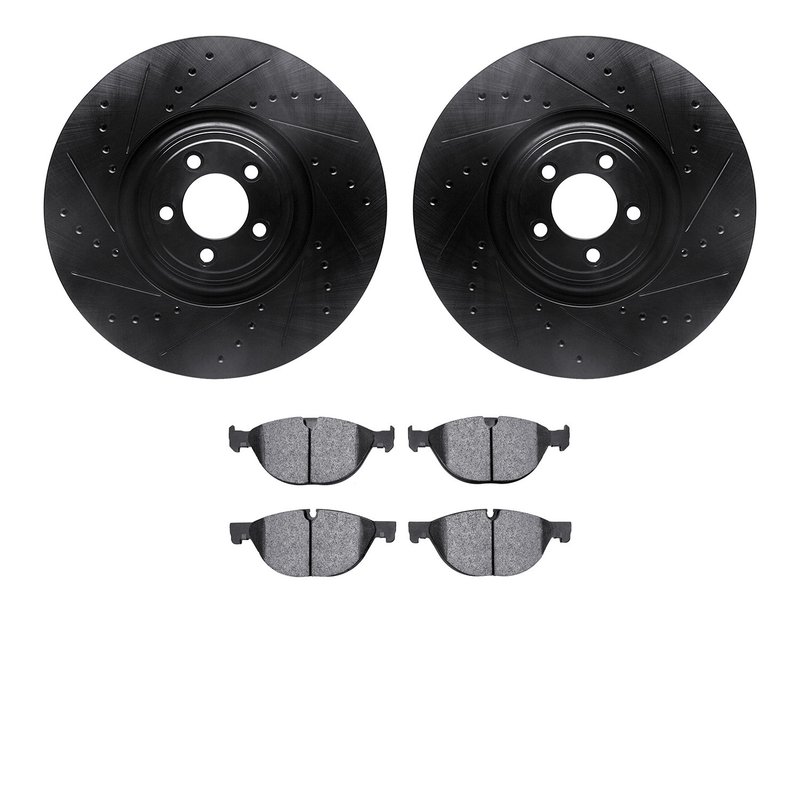 Dynamic Friction 8502-20119 Disc Brake Kit - Front