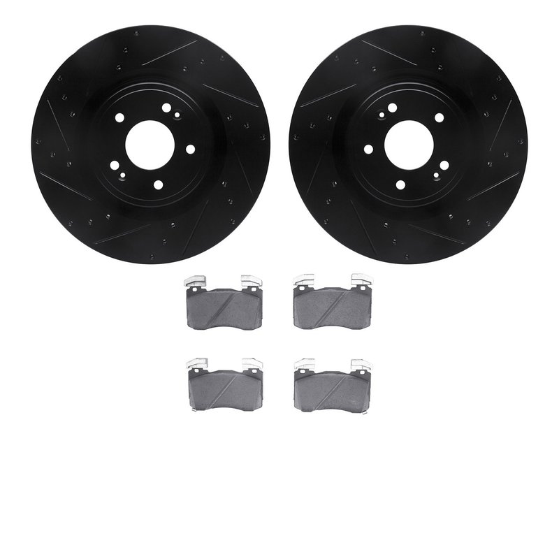 Dynamite Friction 8502-21045 Disc Brake Kit - Front