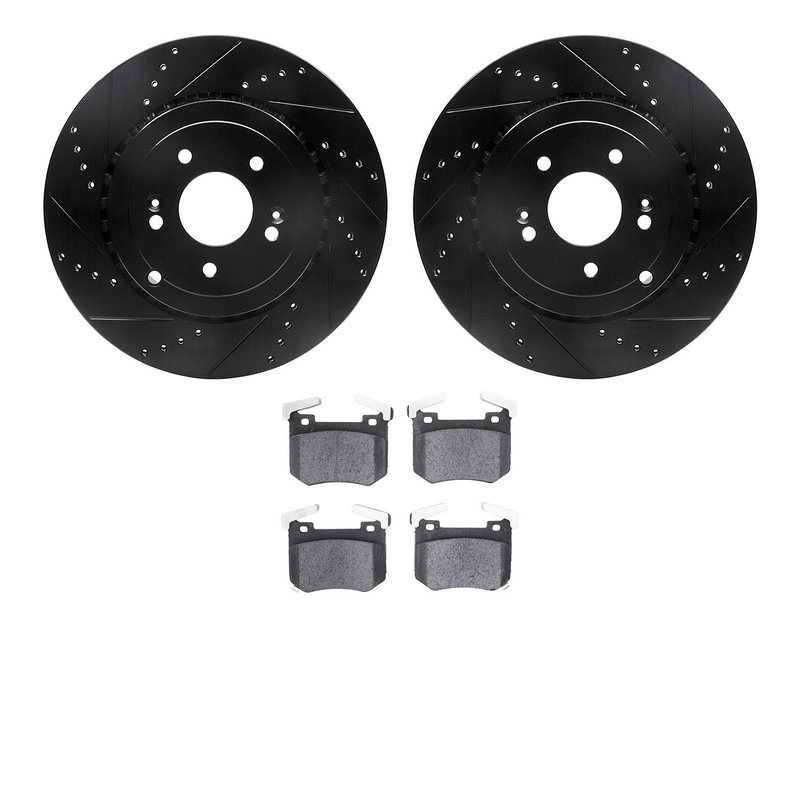 Dynamite Friction 8502-21046 Disc Brake Kit - Rear