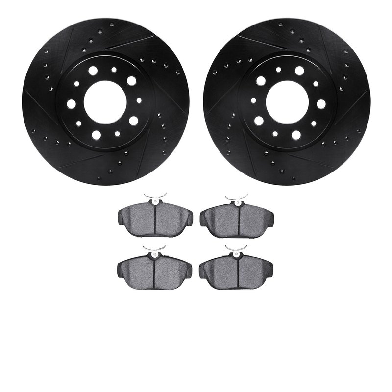 Dynamic Friction 8502-27014 Disc Brake Kit - Front
