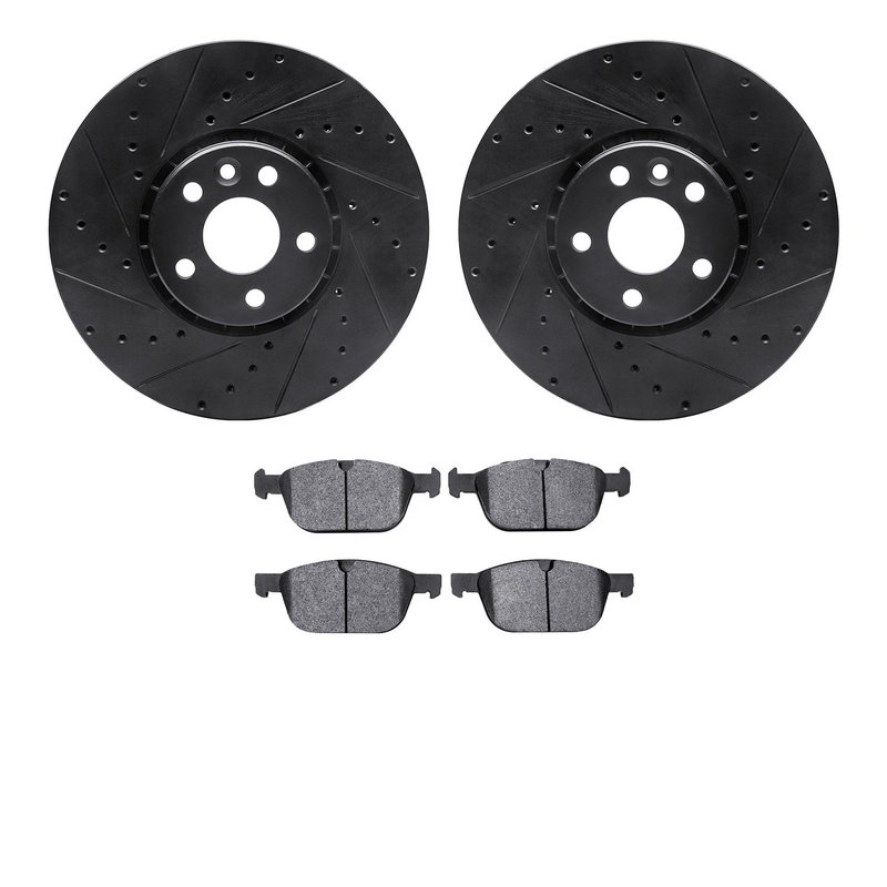 Dynamic Friction 8502-27045 Disc Brake Kit - Front