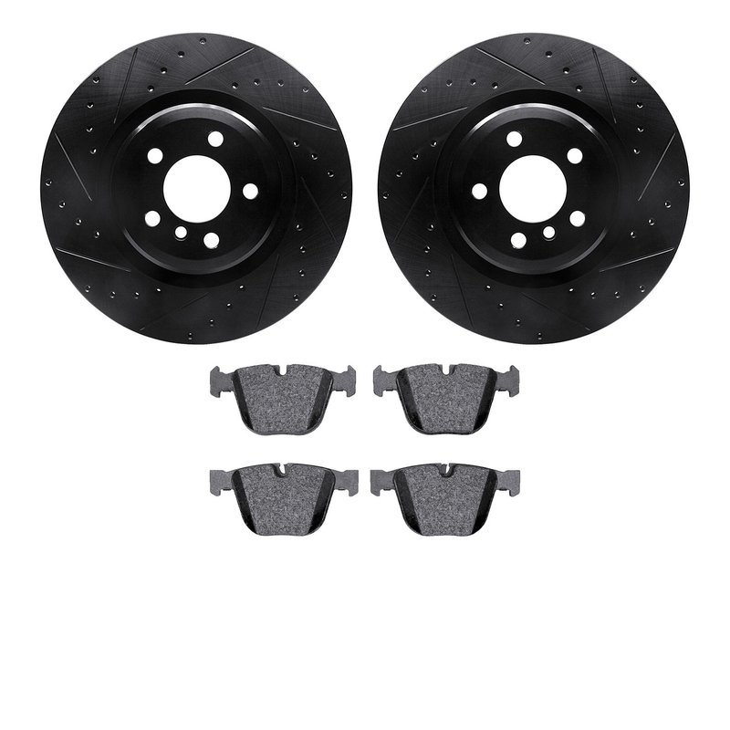 Dynamic Friction 8502-31085 Disc Brake Kit - Rear