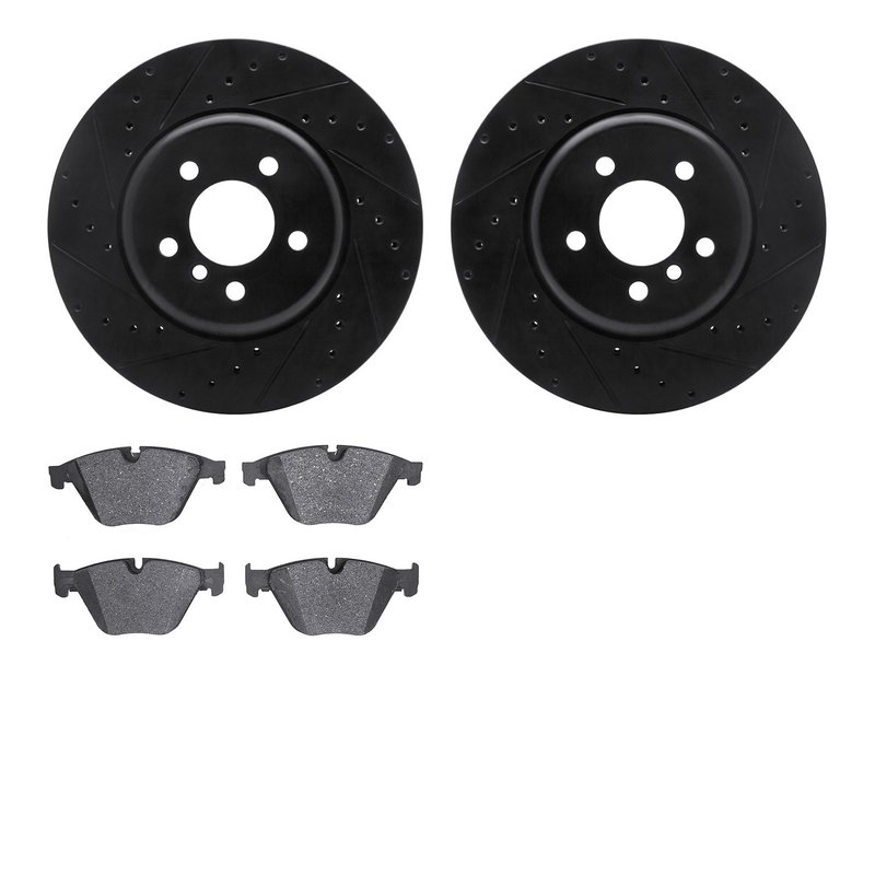 Dynamite Friction 8502-31094 Disc Brake Kit - Front