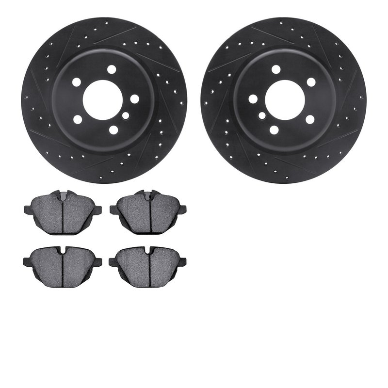 Dynamite Friction 8502-31101 Disc Brake Kit - Rear