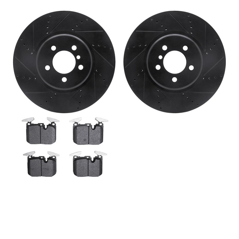 Dynamite Friction 8502-31113 Disc Brake Kit - Front