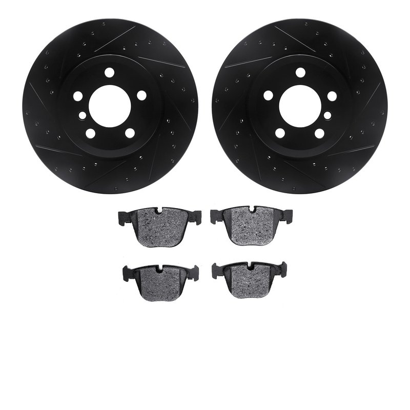 Dynamic Friction 8502-31130 Disc Brake Kit - Rear