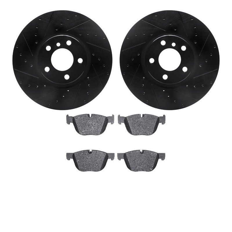 Dynamite Friction 8502-31131 Disc Brake Kit - Front