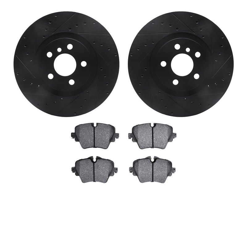 Dynamite Friction 8502-31152 Disc Brake Kit - Front