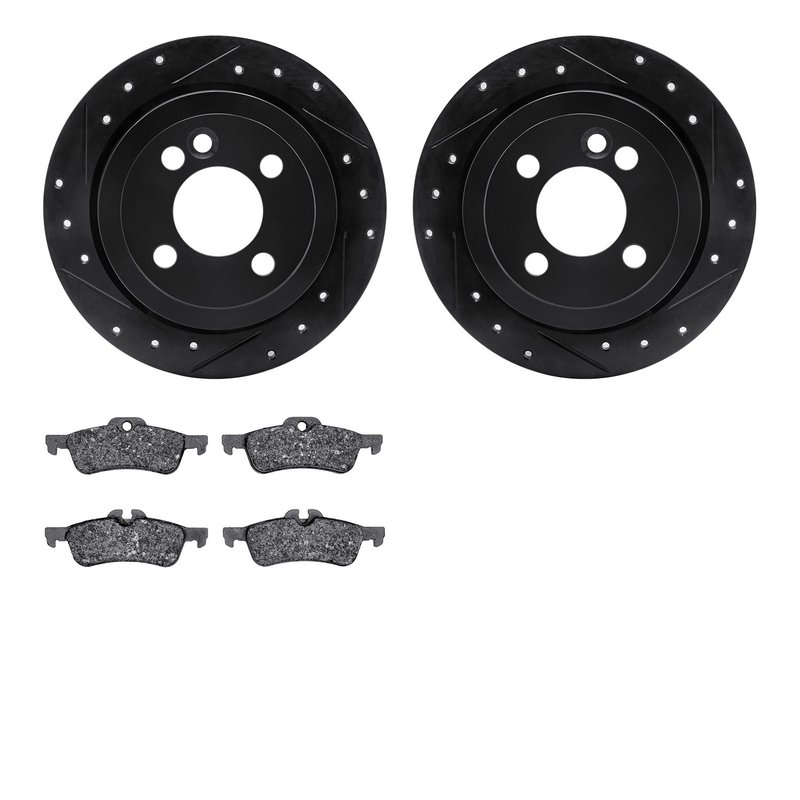 Dynamite Friction 8502-32003 Disc Brake Kit - Rear