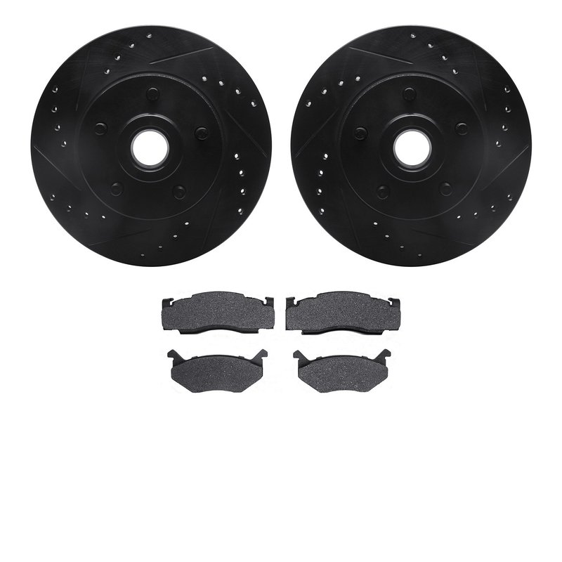 Dynamite Friction 8502-39033 Disc Brake Kit - Front
