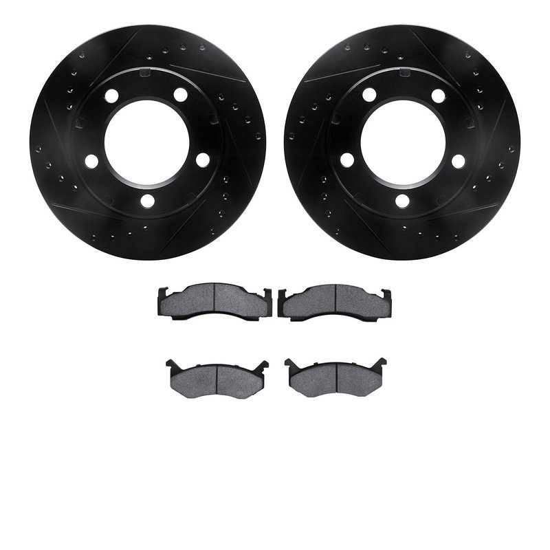 Dynamite Friction 8502-40321 Disc Brake Kit - Front