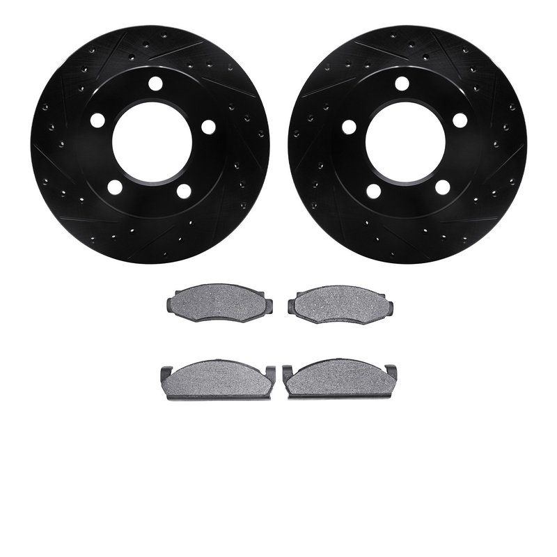 Dynamite Friction 8502-42070 Disc Brake Kit - Front