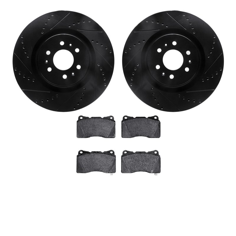 Dynamite Friction 8502-46009 Disc Brake Kit - Front