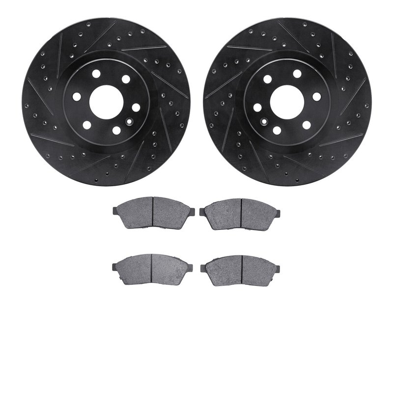 Dynamite Friction 8502-46050 Disc Brake Kit - Front