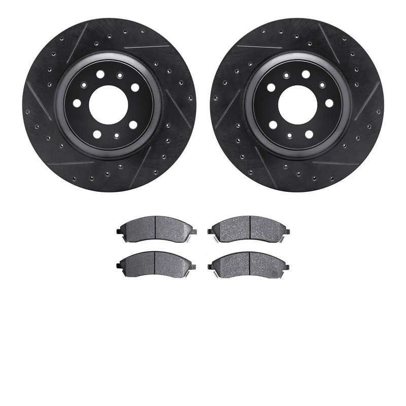 Dynamic Friction 8502-46137 Disc Brake Kit - Front