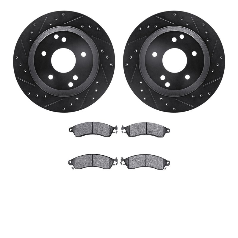 Dynamite Friction 8502-47091 Disc Brake Kit - Front