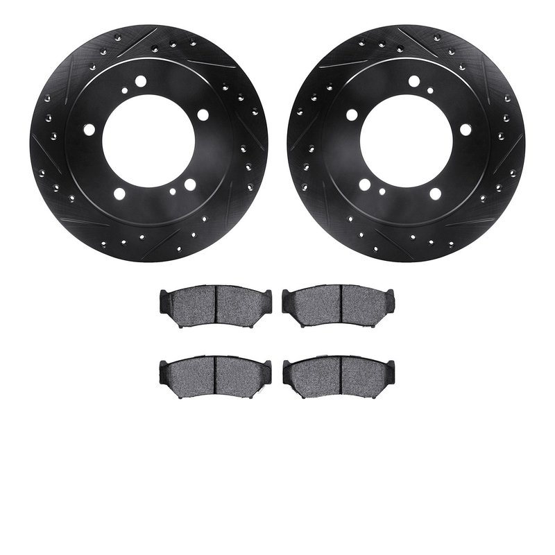 Dynamite Friction 8502-47268 Disc Brake Kit - Front
