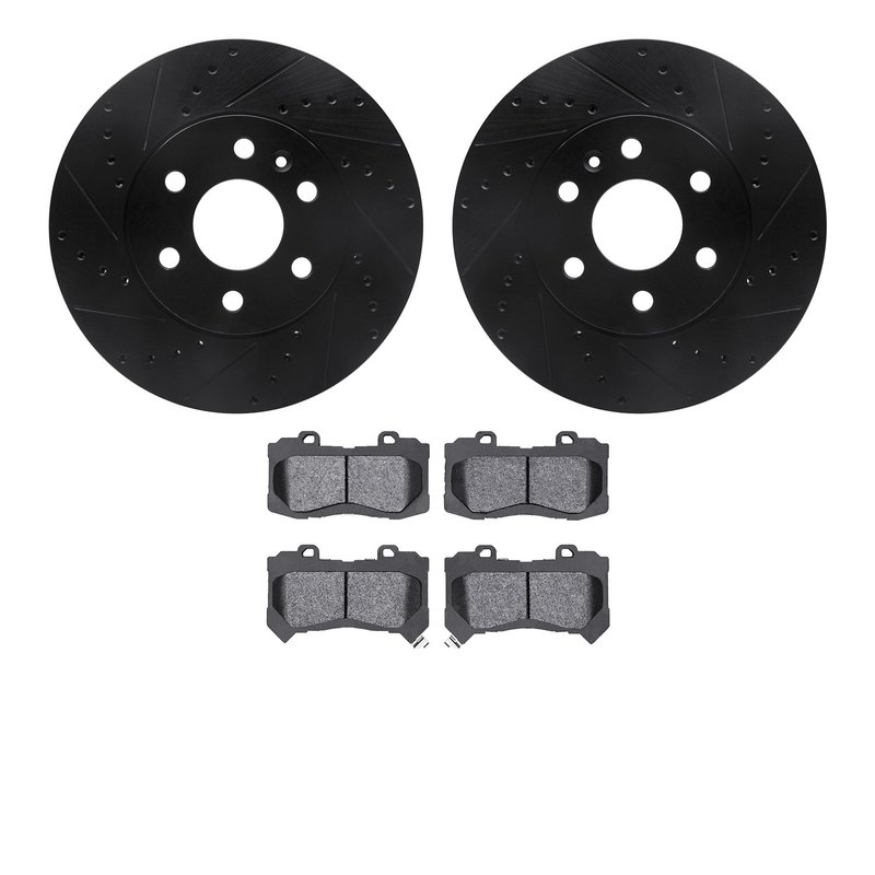 Dynamite Friction 8502-48071 Disc Brake Kit - Front
