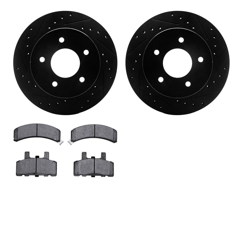 Dynamic Friction 8502-48162 Disc Brake Kit - Front