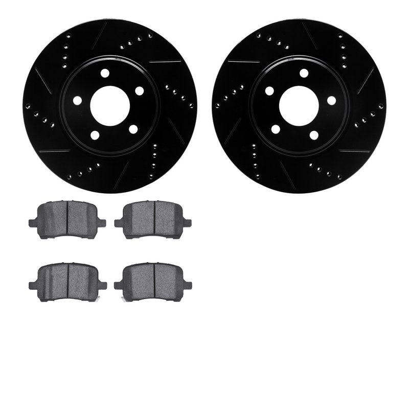 Dynamite Friction 8502-53003 Disc Brake Kit - Front