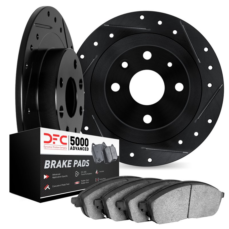 Dynamite Friction 8502-54020 Disc Brake Kit - Rear