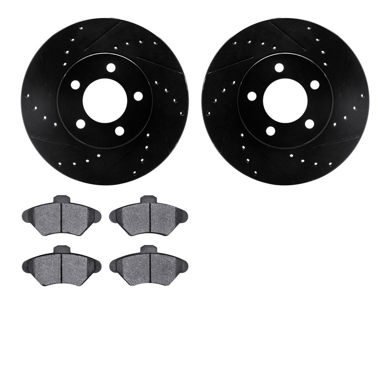 Dynamic Friction 8502-54346 Disc Brake Kit - Front