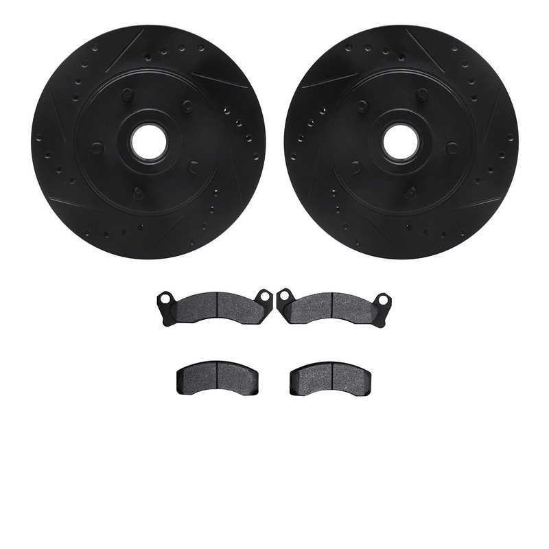 Dynamite Friction 8502-55009 Disc Brake Kit - Front