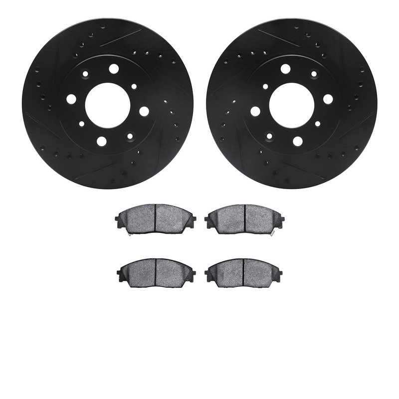 Dynamic Friction 8502-59150 Disc Brake Kit - Front