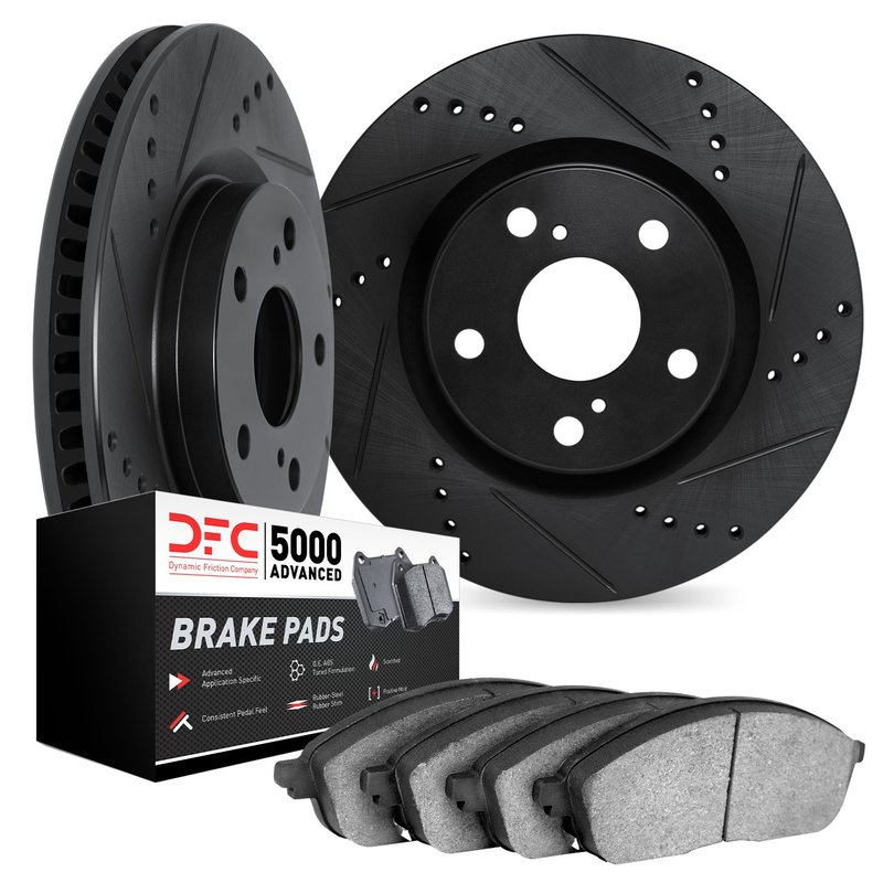 Dynamite Friction 8502-59247 Disc Brake Kit - Front