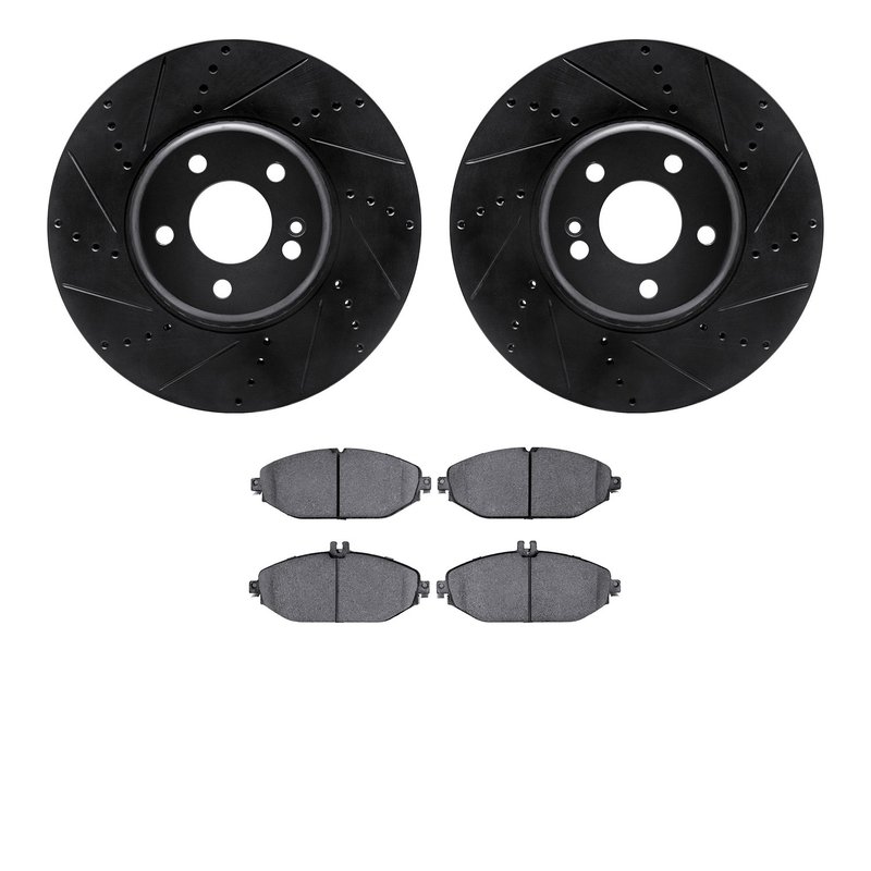 Dynamite Friction 8502-63061 Disc Brake Kit - Front