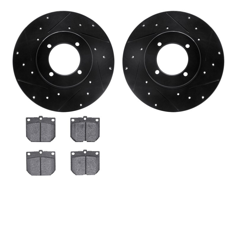 Dynamite Friction 8502-67002 Disc Brake Kit - Front
