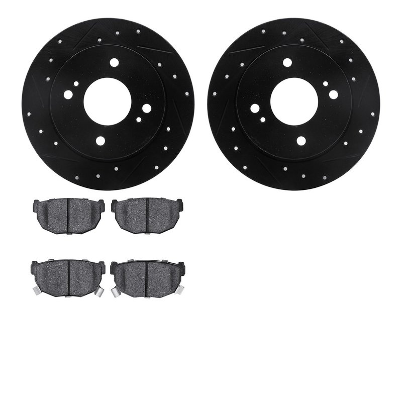 Dynamic Friction 8502-67023 Disc Brake Kit - Rear