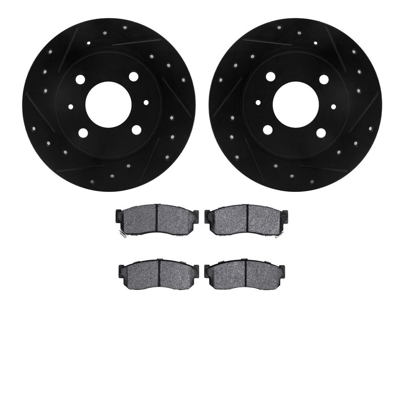 Dynamite Friction 8502-67074 Disc Brake Kit - Front