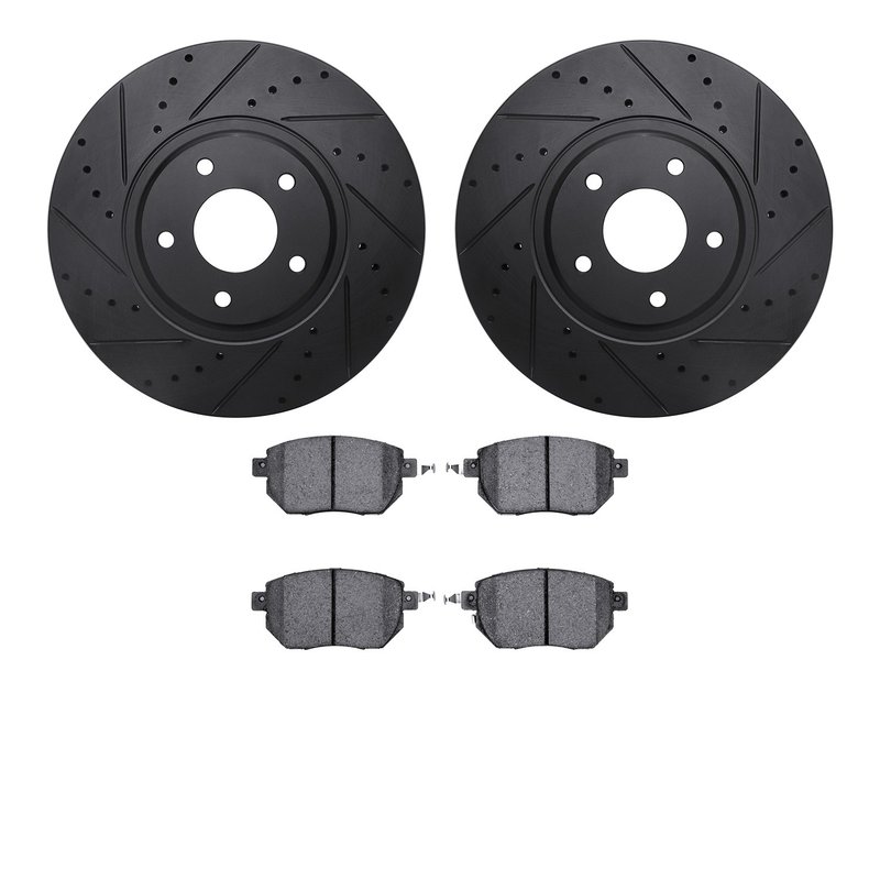 Dynamite Friction 8502-67104 Disc Brake Kit - Front