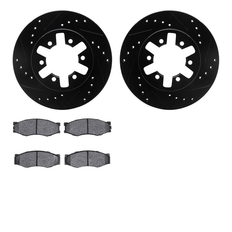 Dynamic Friction 8502-67284 Disc Brake Kit - Front