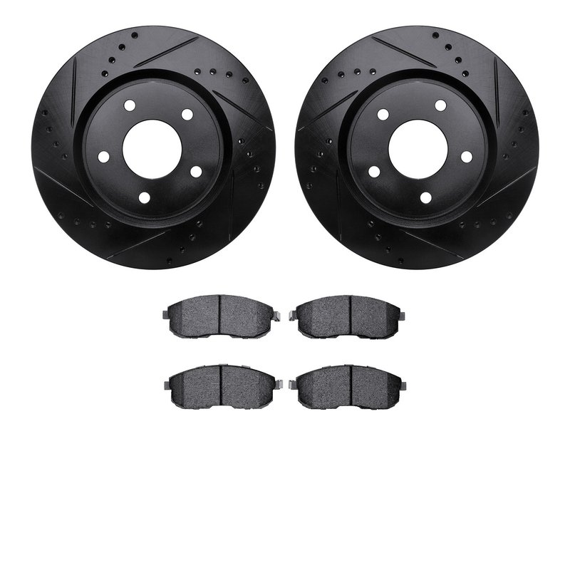 Dynamite Friction 8502-67388 Disc Brake Kit - Front