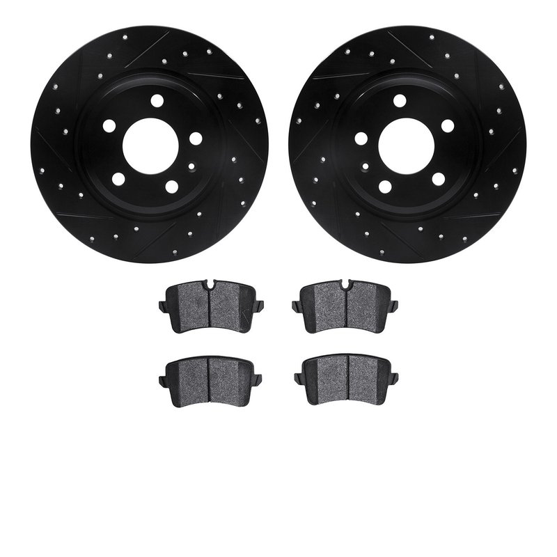 Dynamic Friction 8502-73067 Disc Brake Kit - Rear