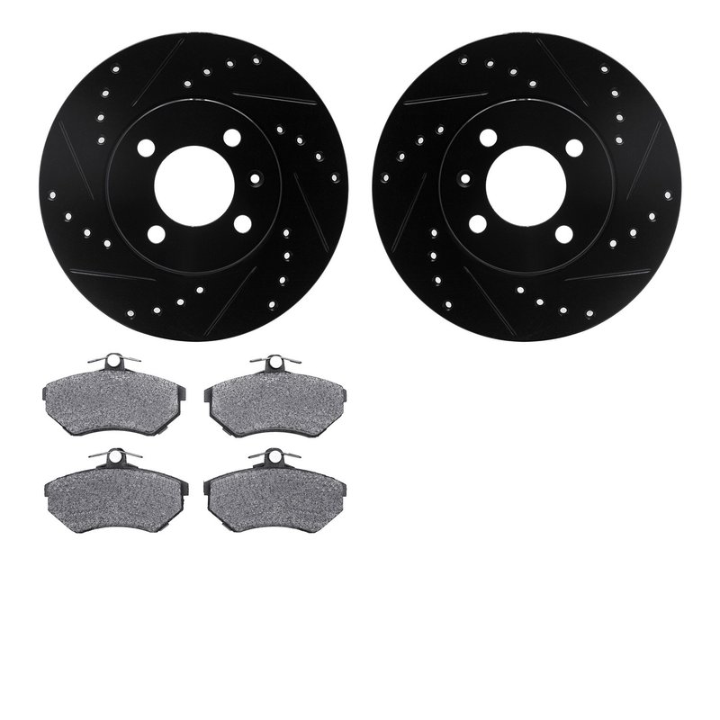 Dynamite Friction 8502-74008 Disc Brake Kit - Front
