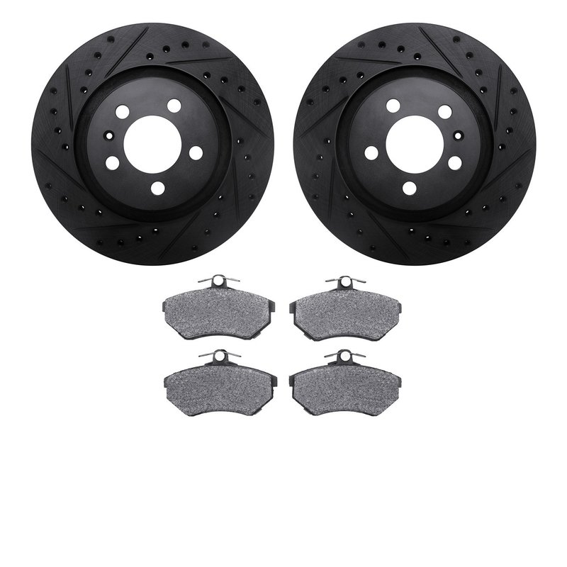 Dynamic Friction 8502-74012 Disc Brake Kit - Front