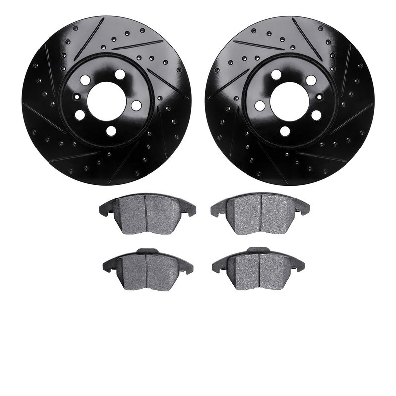 Dynamite Friction 8502-74041 Disc Brake Kit - Front