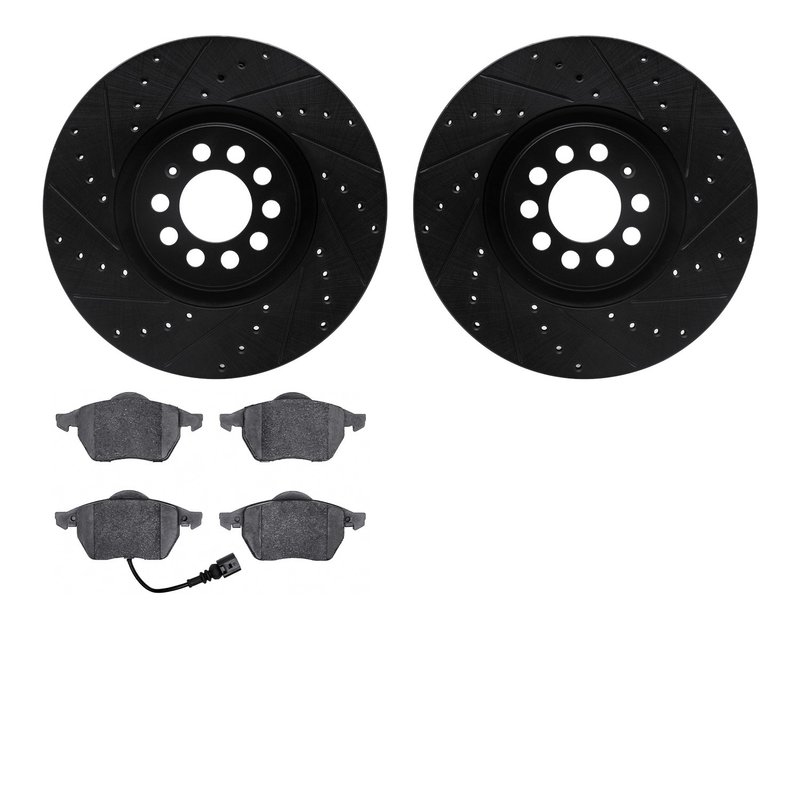 Dynamic Friction 8502-74042 Disc Brake Kit - Front