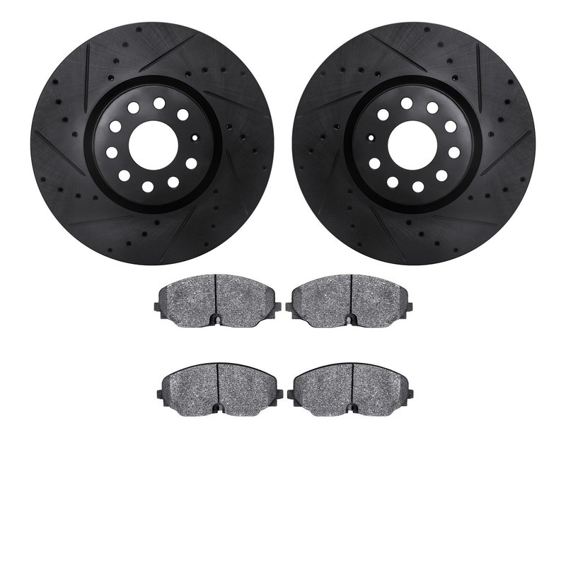 Dynamite Friction 8502-74106 Disc Brake Kit - Front