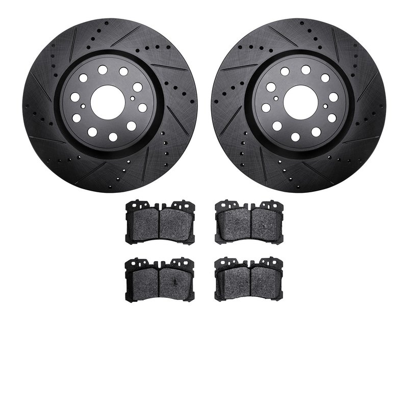 Dynamic Friction 8502-75096 Disc Brake Kit - Front