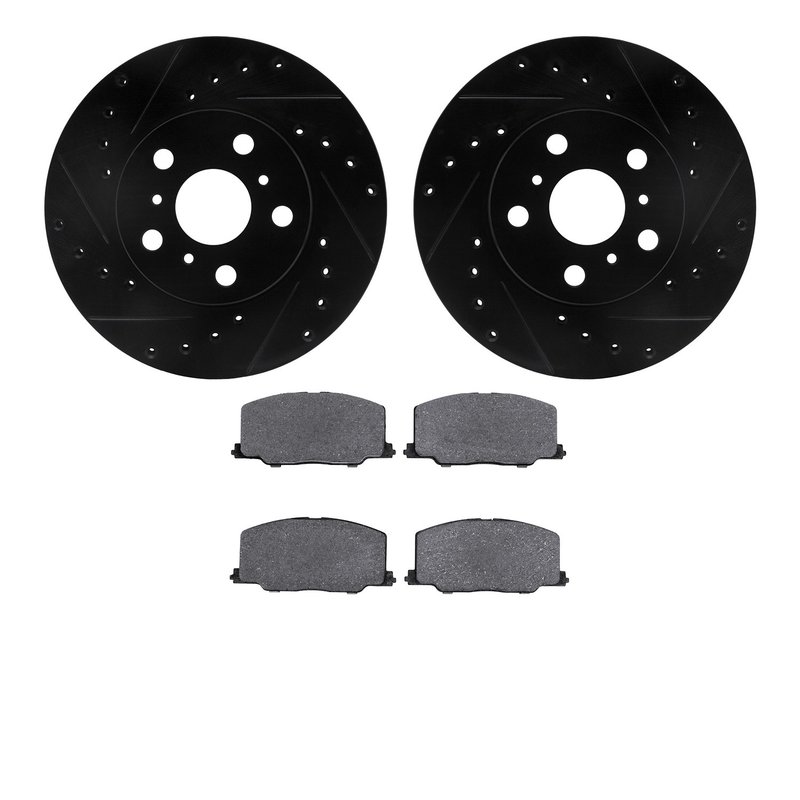 Dynamite Friction 8502-76024 Disc Brake Kit - Front