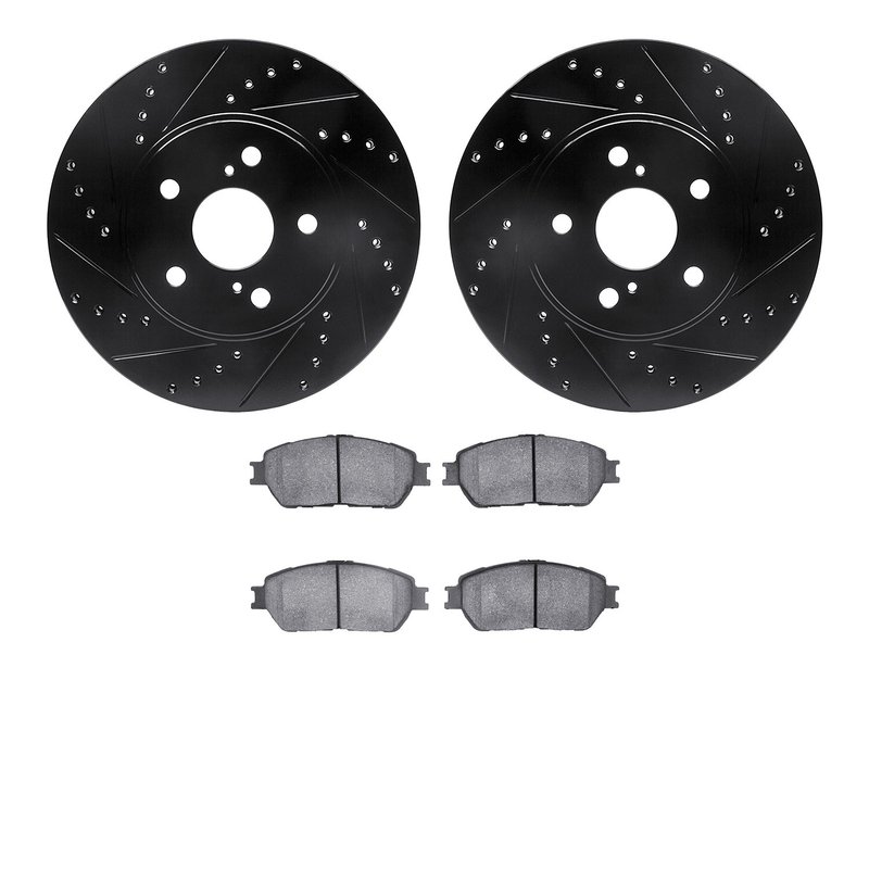 Dynamite Friction 8502-76071 Disc Brake Kit - Front