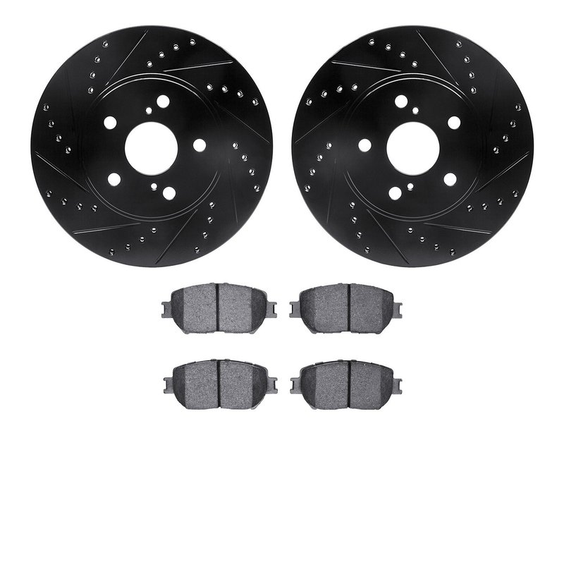 Dynamite Friction 8502-76073 Disc Brake Kit - Front