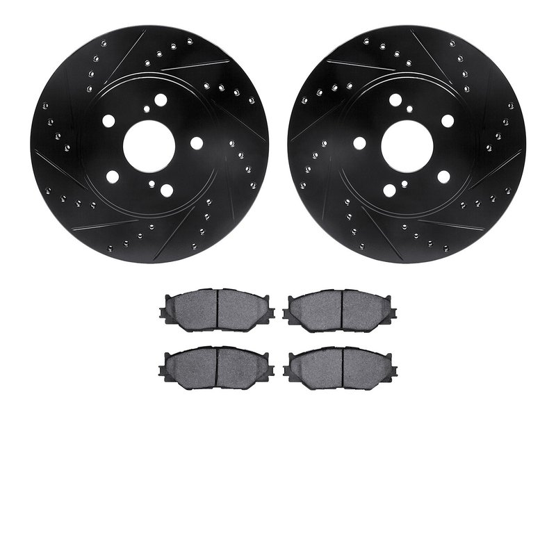 Dynamite Friction 8502-76074 Disc Brake Kit - Front